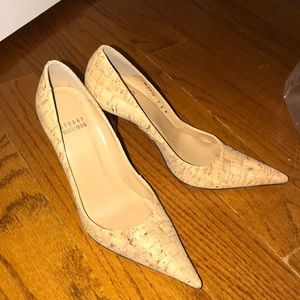 Stuart Weitzman Cork Pumps